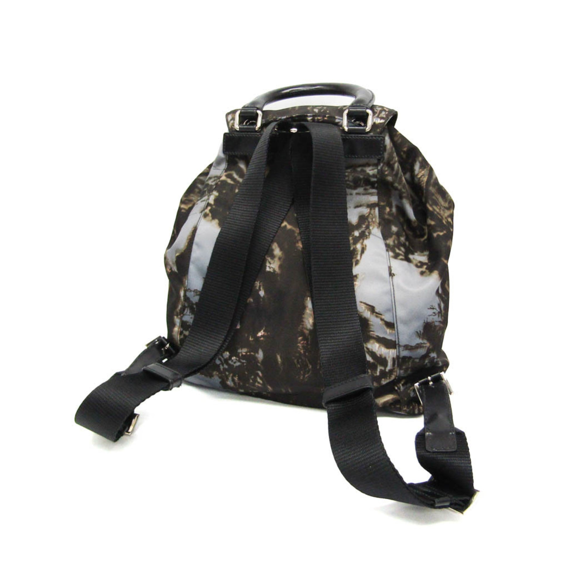 Prada Camouflage Backpack Tessuto, Multicolour, Nylon, Backpack