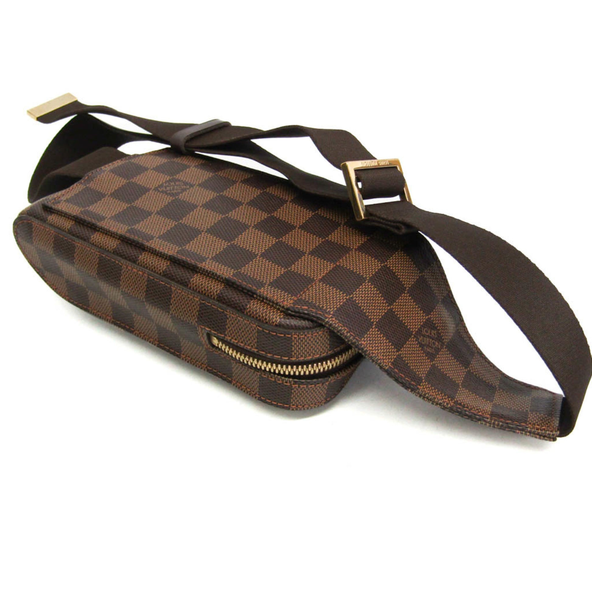 Louis Vuitton Geronimos Waist Bag Damier, Brown, Canvas, Shoulder Bag