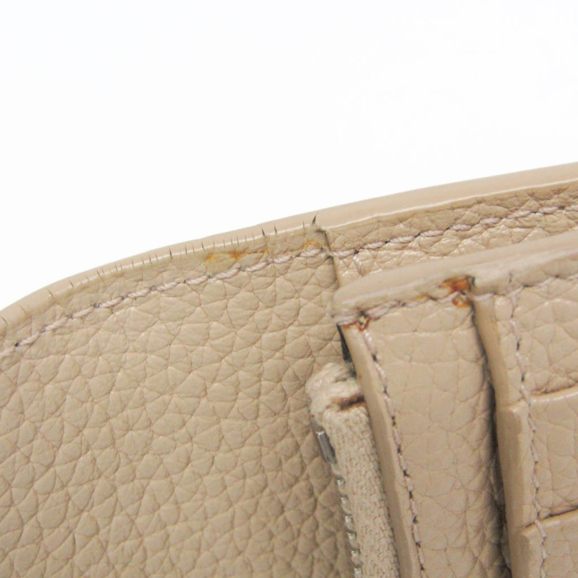 Saint Laurent Sac De Jour Souple Card Case Leather, Beige, Leather, Wallet