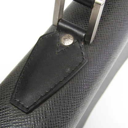 Louis Vuitton Serviette Moskova Briefcase Taiga Leather, Gray, Leather, Briefcase