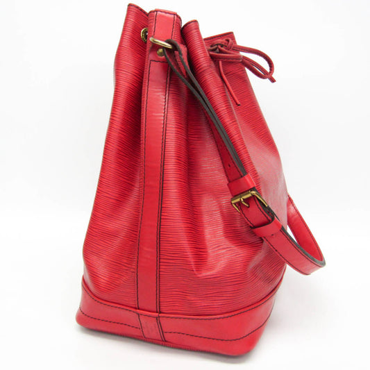 Louis Vuitton Noe Handbag Epi Leather, Red, Leather, Shoulder Bag