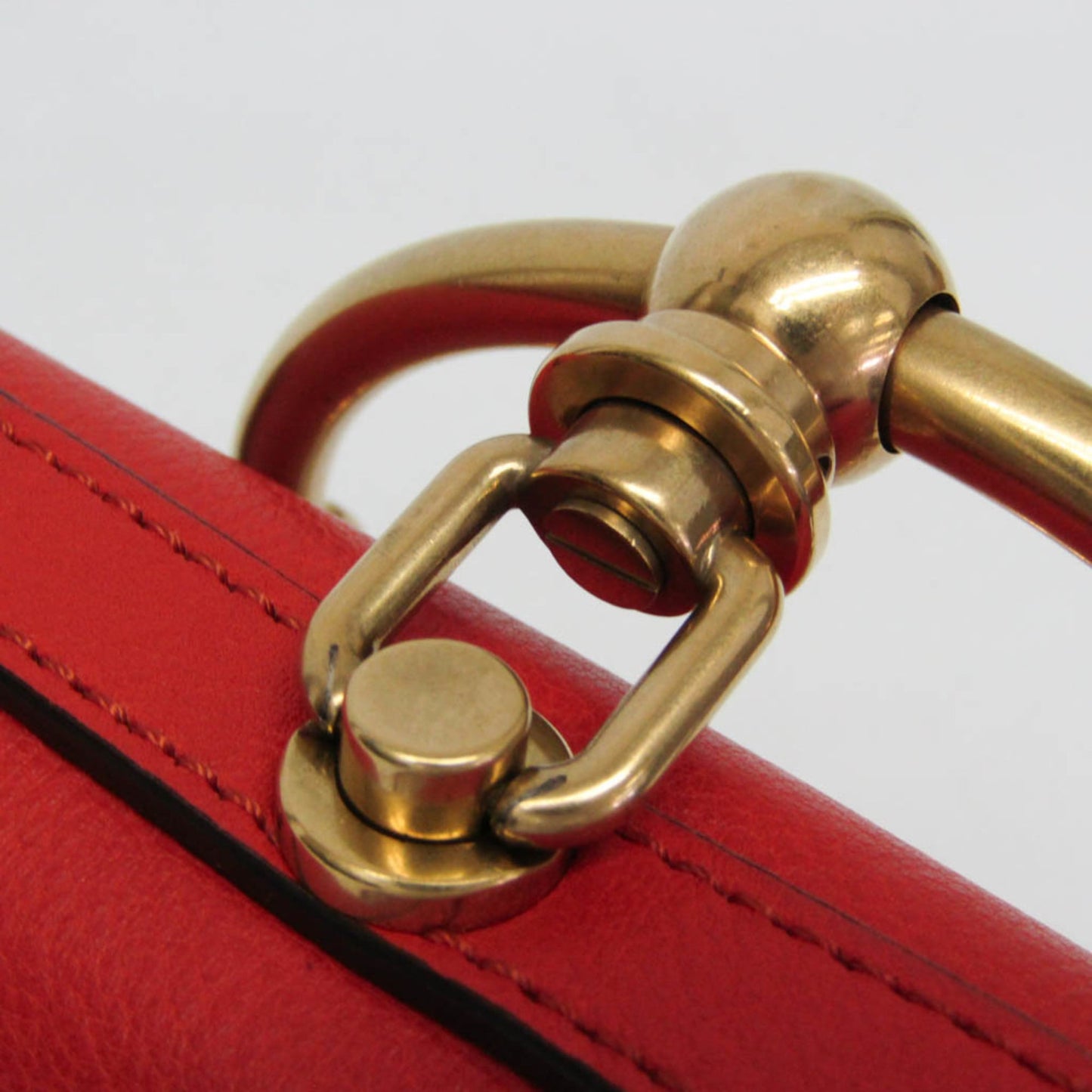 Chloe Nile Crossbody Bag Leather, Orange, Leather, Shoulder Bag