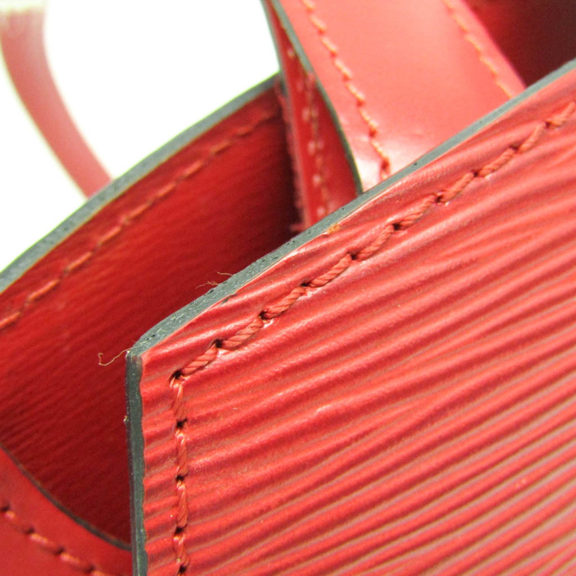 Louis Vuitton Cluny Shoulder Bag Epi Leather, Red, Leather, Shoulder Bag