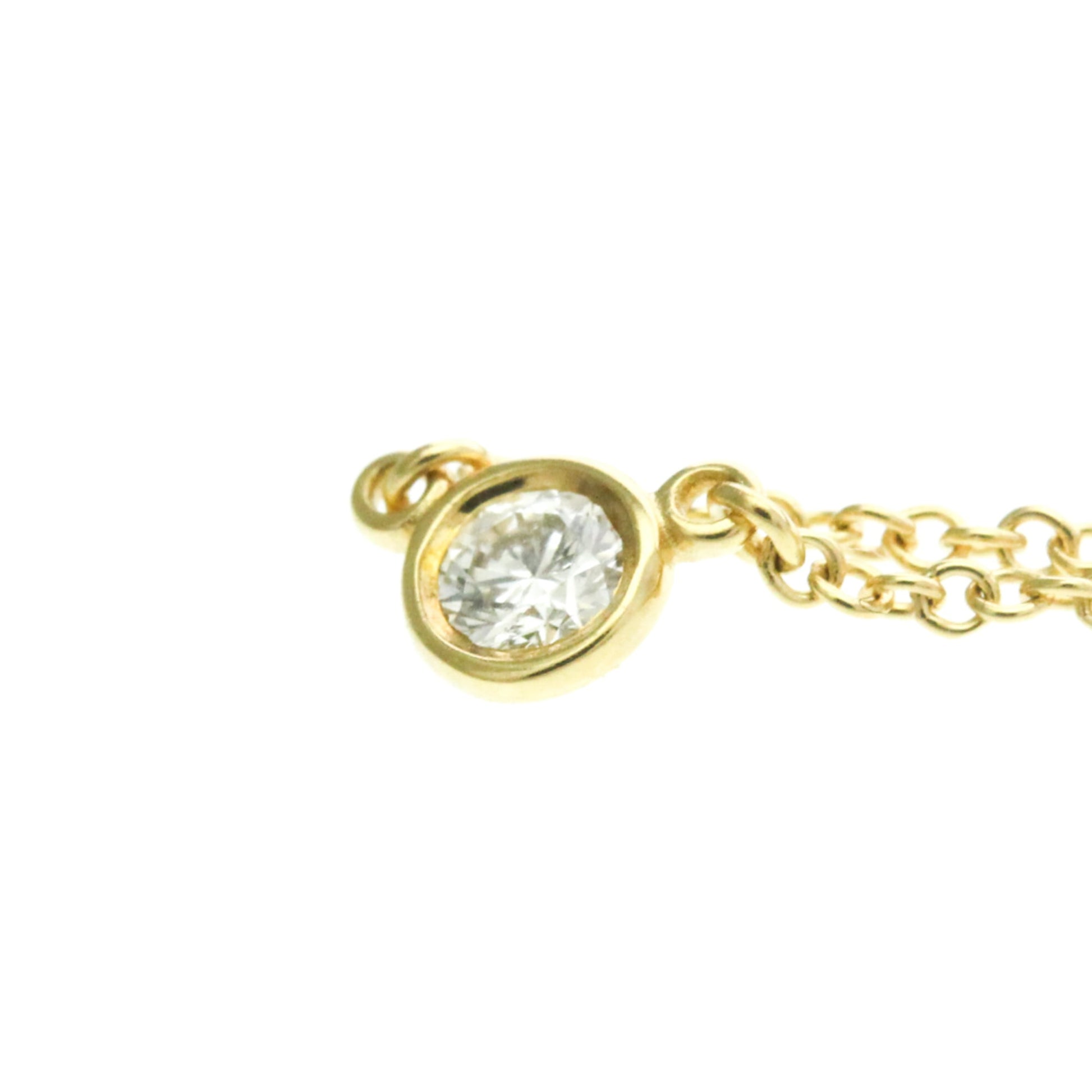 Tiffany & Co. Elsa Peretti Diamonds By The Yard 18K Yellow Gold with Diamond, Gold, Yellow Gold, Necklace