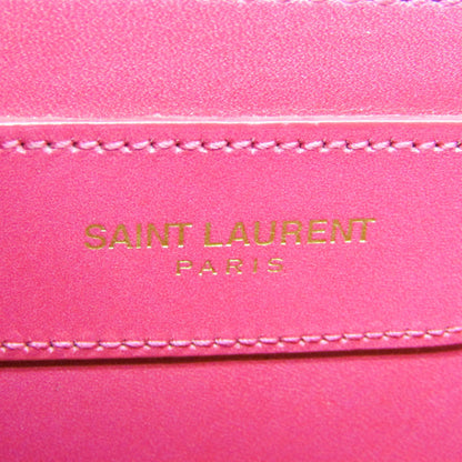 Saint Laurent Vintage Shoulder Bag Leather, Pink, Leather, Shoulder Bag