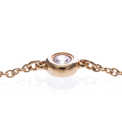 Tiffany & Co. Elsa Peretti Diamonds By The Yard Bracelet 18K Rose Gold with Diamond, Gold, Pink Gold, Bracelet
