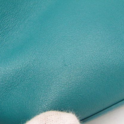 Bottega Veneta Point Shoulder Bag Leather, Green, Leather, Shoulder Bag
