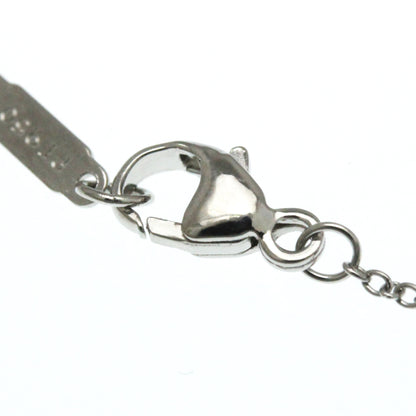Tiffany & Co. Jazz Graduated Drop Pendant Necklace Platinum and Diamonds, Silver, Platinum, Necklace