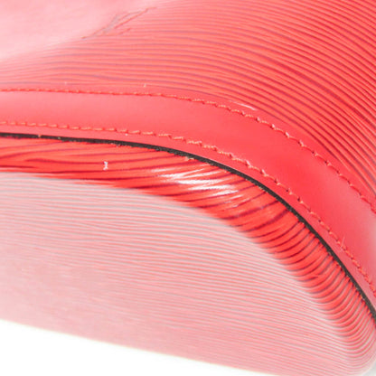 Louis Vuitton Lussac Handbag Epi Leather, Red, Leather, Shoulder Bag