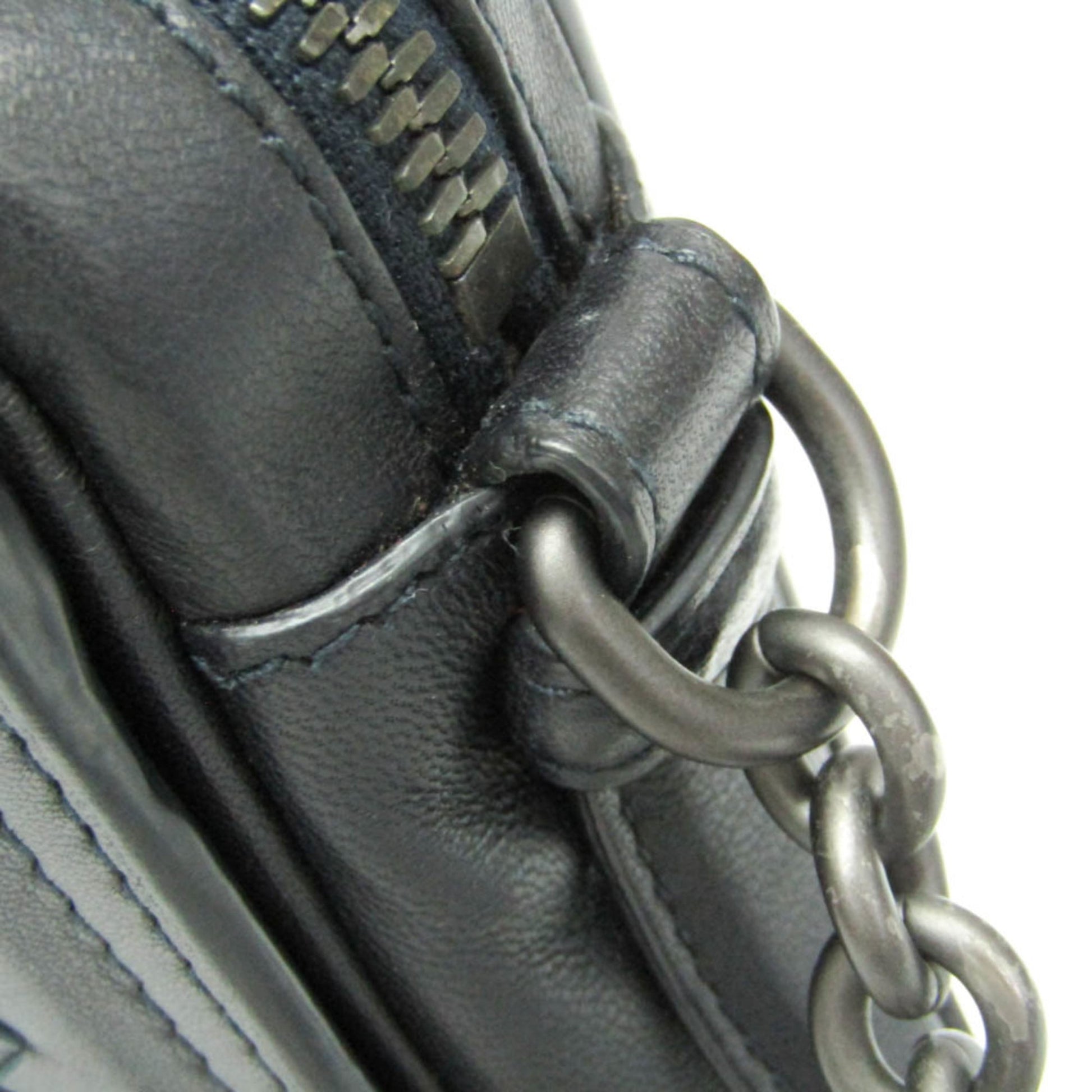 Bottega Veneta Belt Flap Camera Bag Intrecciato Nappa, NAVY, LEATHER, Shoulder bag