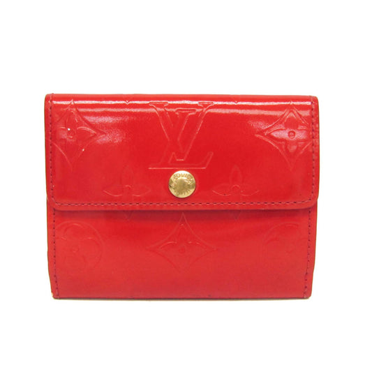 Louis Vuitton Ludlow Wallet Vernis, Red, Patent Leather, Wallet