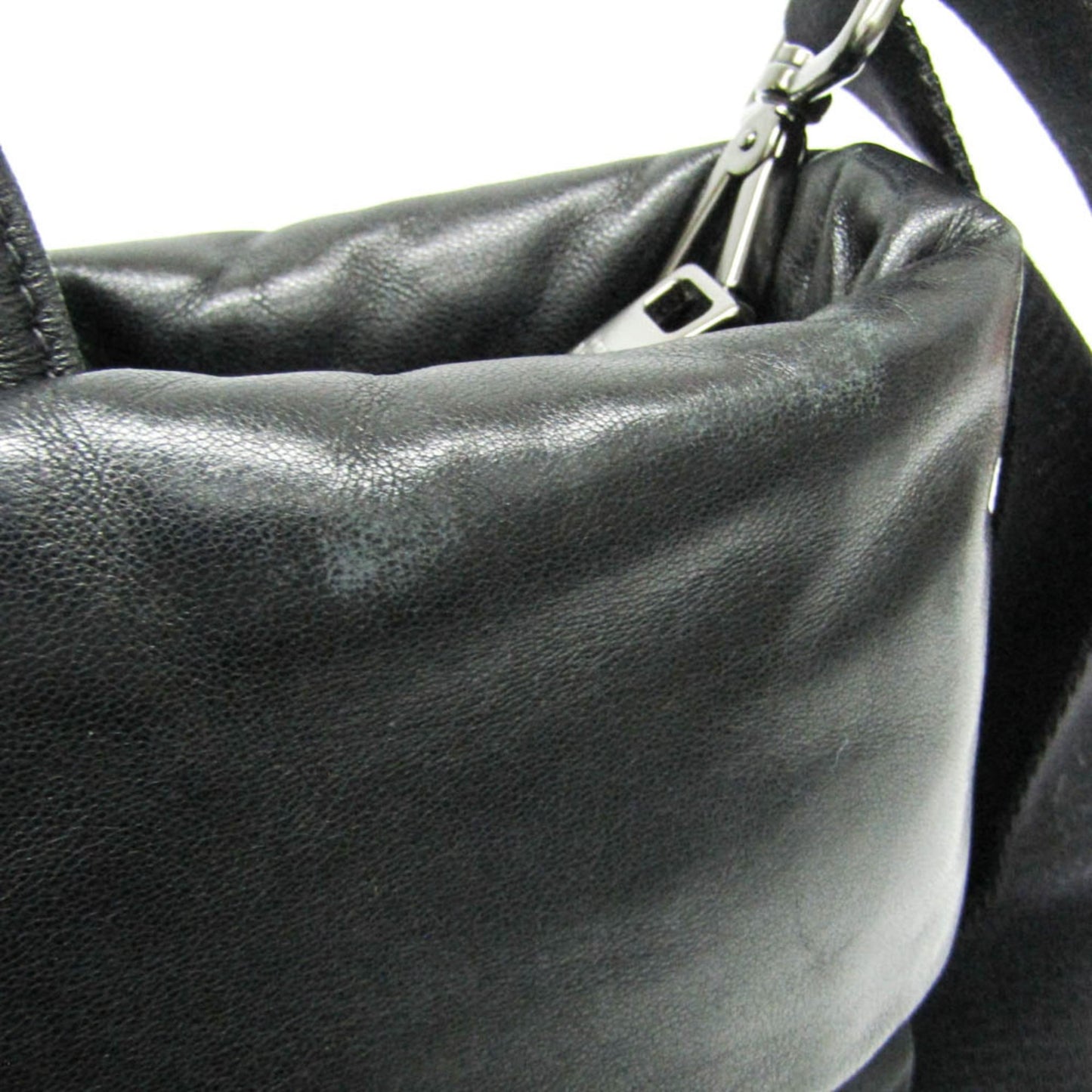 Prada Convertible Double Tote Nappa Leather and Tessuto, Black, Nylon, Handbag