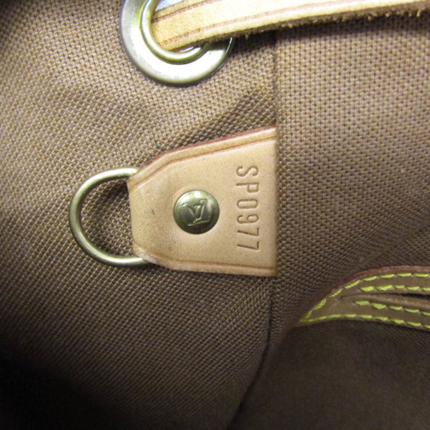 Louis Vuitton Vintage Montsouris Backpack Monogram Canvas, Brown, Canvas, Backpack