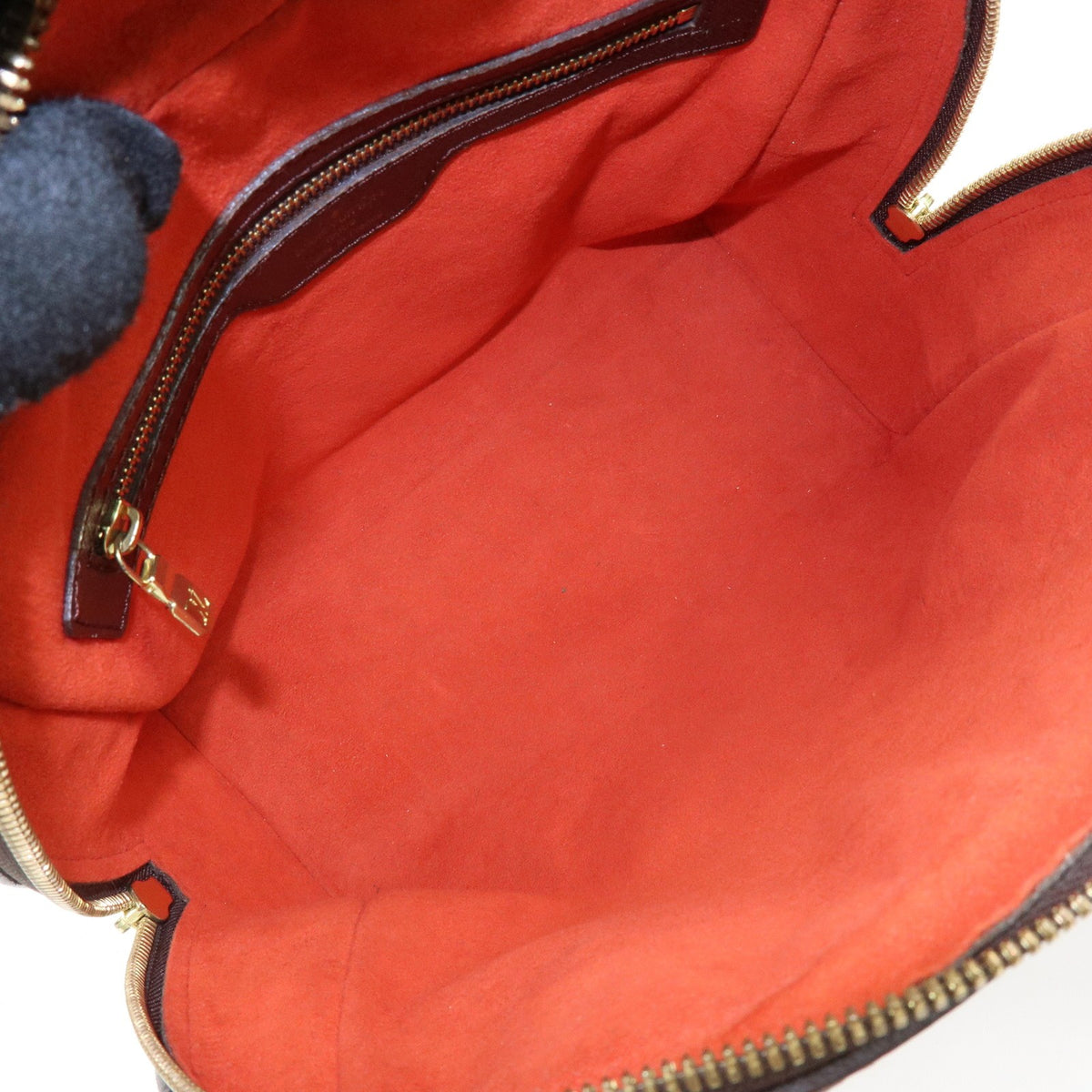 Louis Vuitton Triana Damier, Brown, Canvas, Handbag