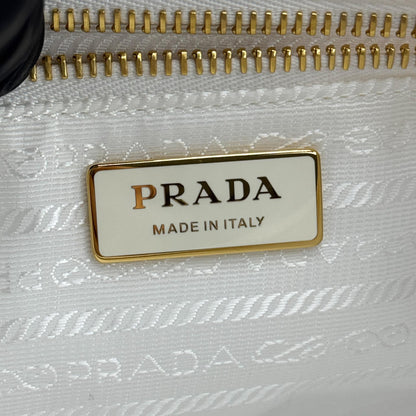 Prada Re-Edition 2004 Nylon and Leather, White, Nylon, Shoulder Bag