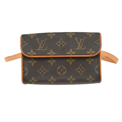 Louis Vuitton Florentine Waist Monogram Canvas, Brown, Canvas, Handbag