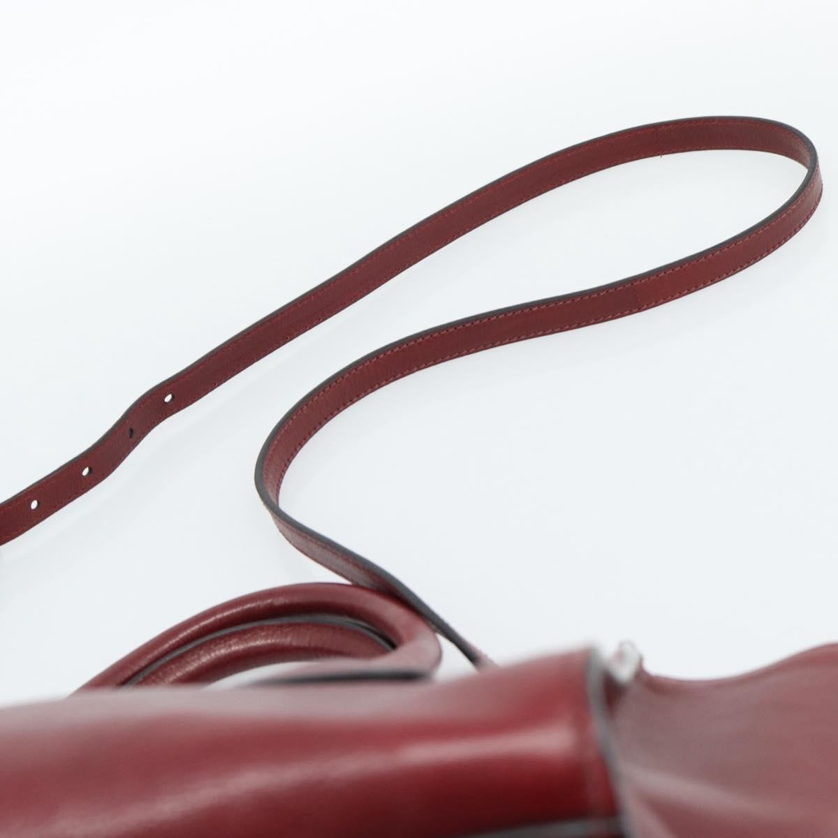 Prada Double Zip Lux Saffiano Leather, Red, Leather, Tote Bag