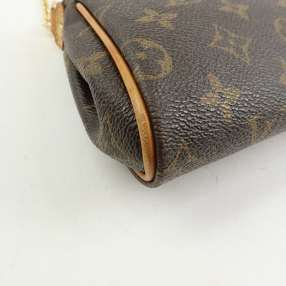 Louis Vuitton Eva Monogram Canvas, Brown, Canvas, Handbag