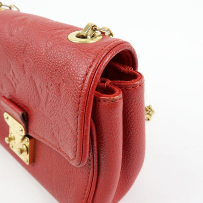 Louis Vuitton Saint Germain Monogram Empreinte Leather, Red, Leather, Handbag