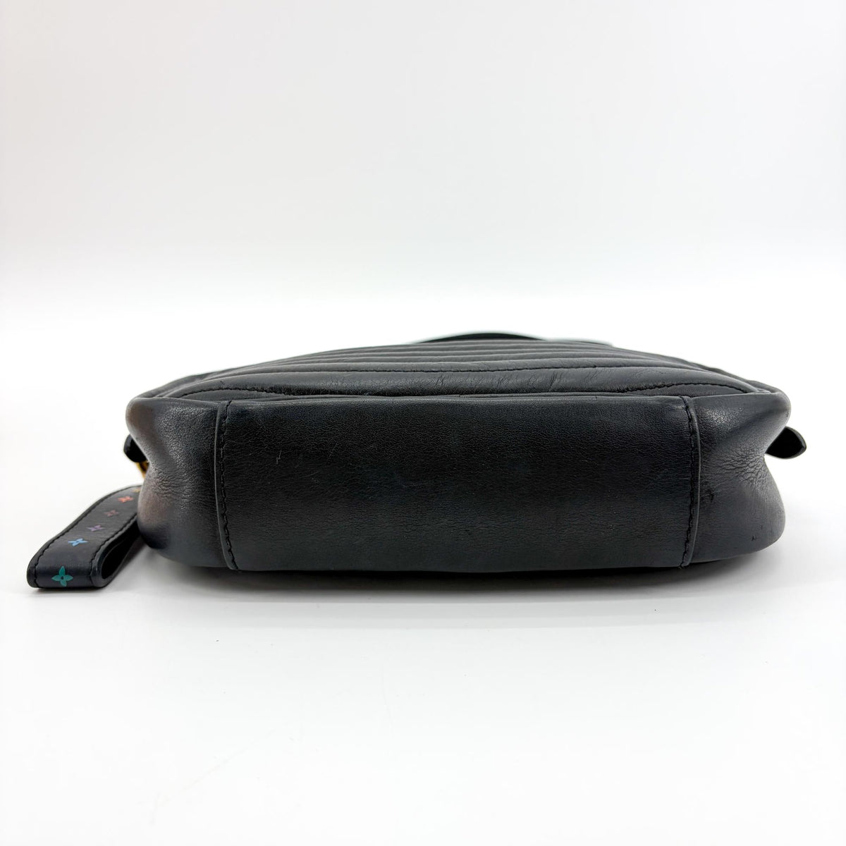Louis Vuitton New Wave Camera Quilted Leather, Black, Leather, Handbag