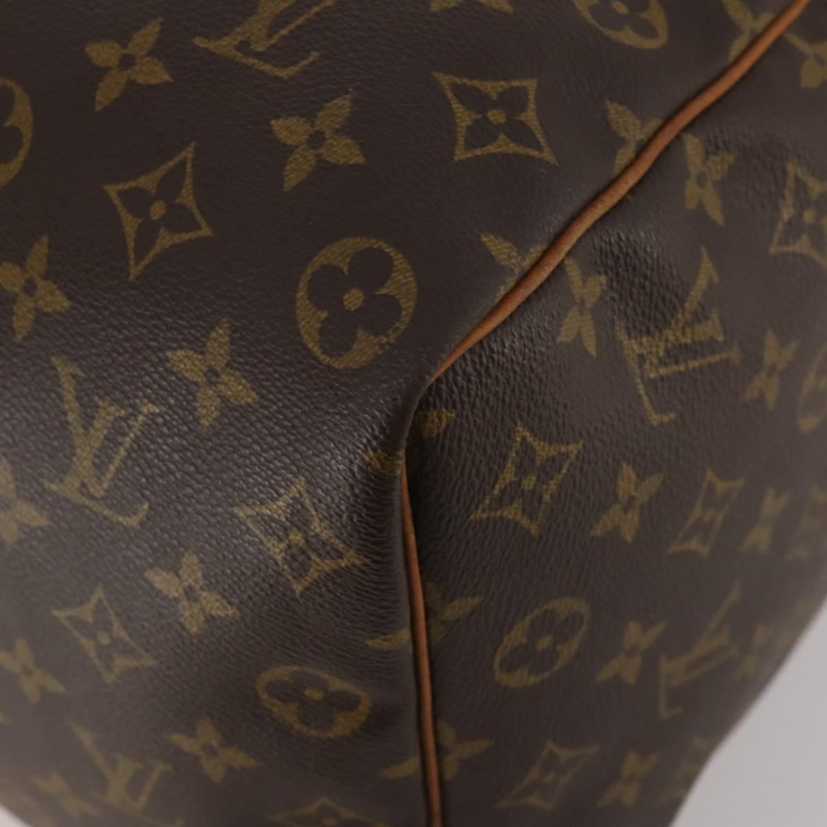 Louis Vuitton Keepall Monogram Canvas, Brown, Canvas, Travel Bag