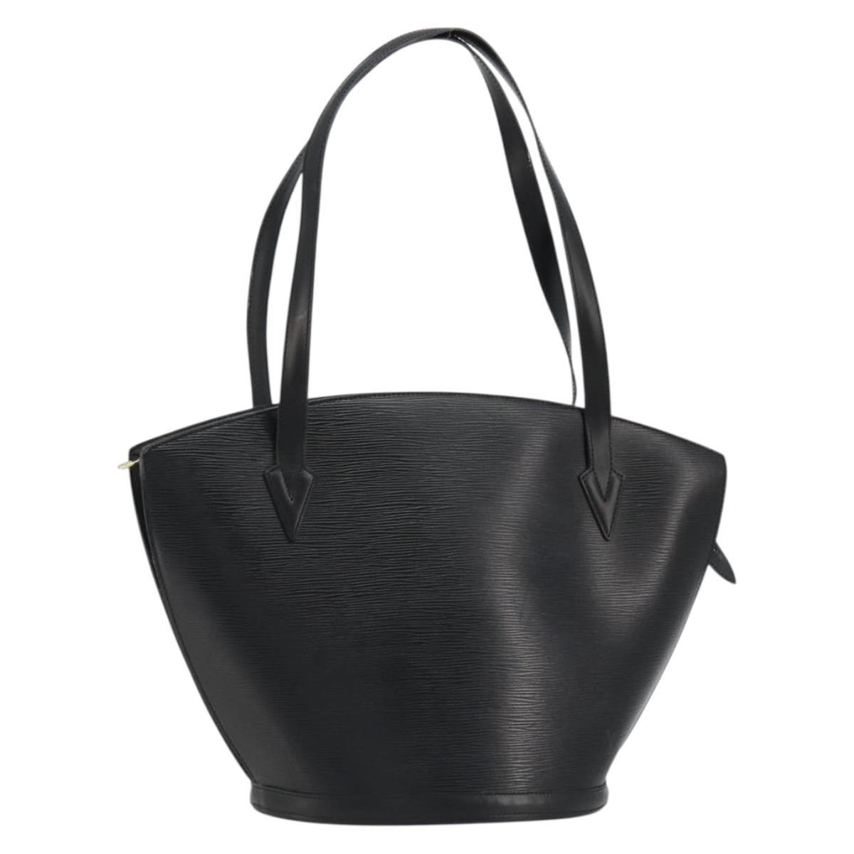 Louis Vuitton Saint Jacques Epi Leather, Black, Leather, Handbag