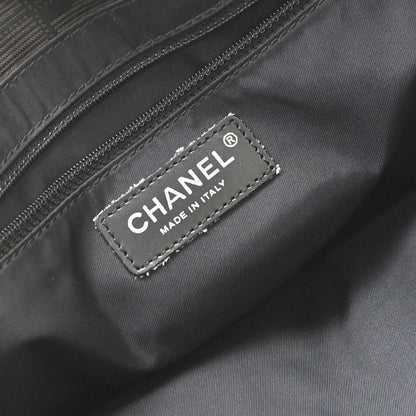 Chanel Travel Line Nylon, Brown, Nylon, Tote Bag