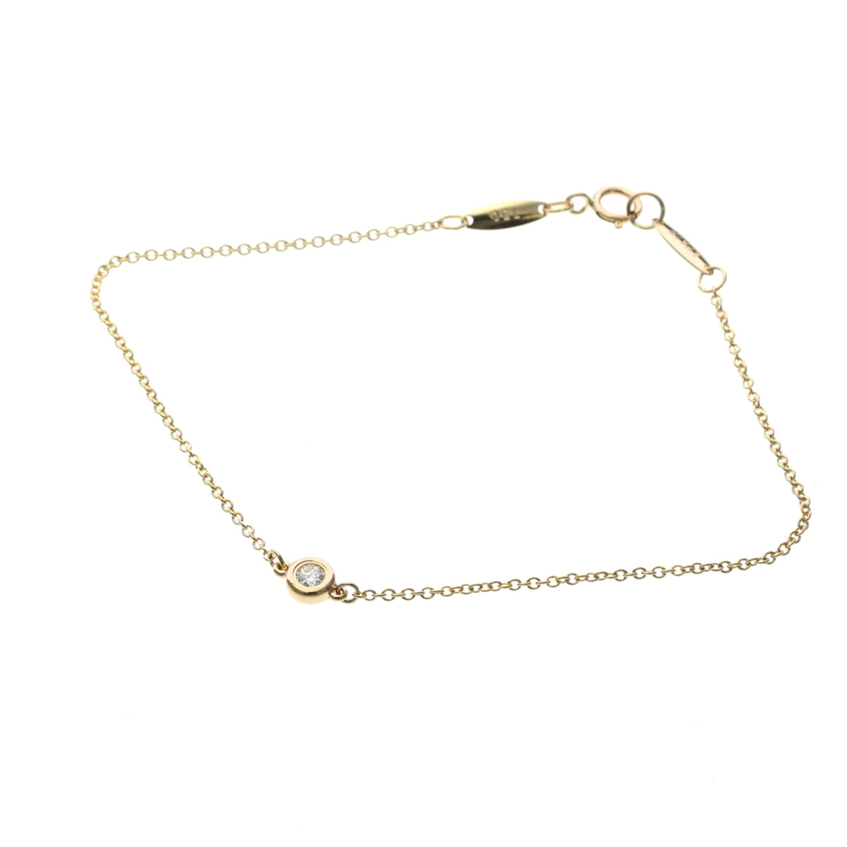 Tiffany & Co. Peretti Diamonds By The Yard 18K Rose Gold with Diamond, Gold, Pink Gold, Bracelet