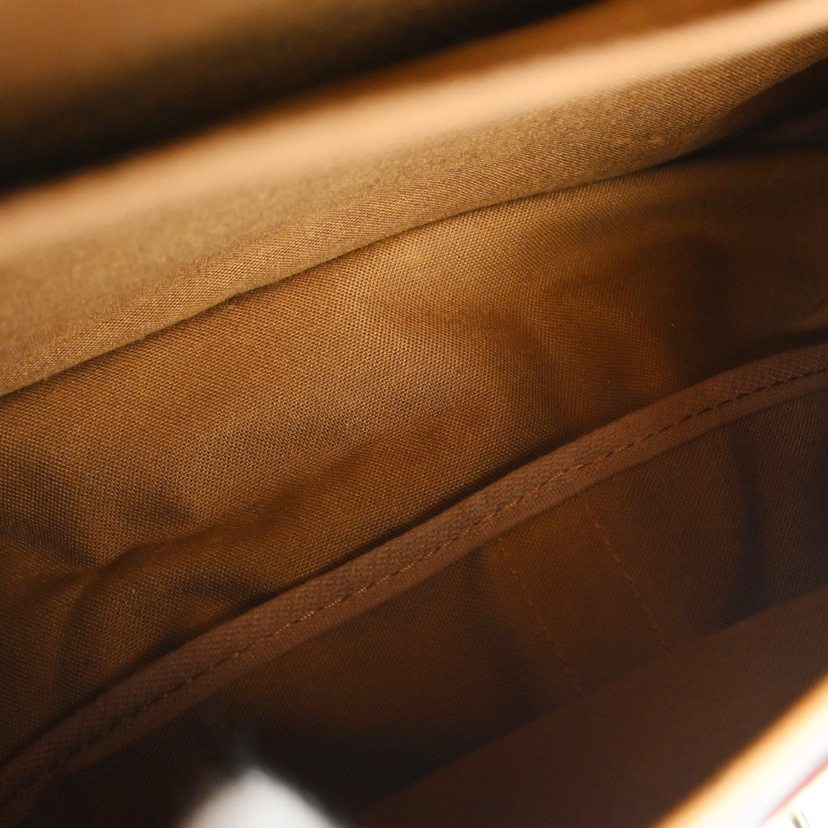 Louis Vuitton Saumur Monogram, Brown, Canvas, Shoulder Bag