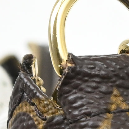 Louis Vuitton Mini pochette accessoires Canvas, Brown, Canvas, Clutch