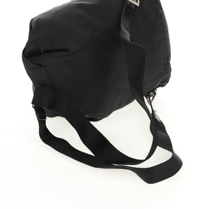 Prada Front Pocket Tessuto, Black, Nylon, Backpack