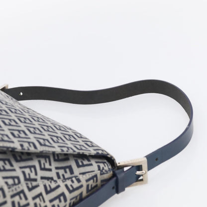 Fendi Fendi mamma baguette Monogram Canvas, Navy, Canvas, Handbag