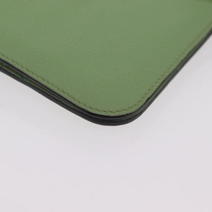 Hermes Dogon Recto Verso Leather, Green, Leather, Wallet