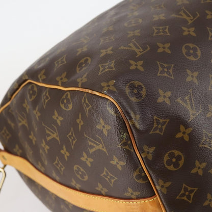 Louis Vuitton Keepall Bandouliere Bag Monogram Canvas, BROWN, CANVAS, Travel bag