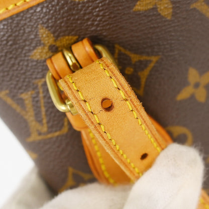 Louis Vuitton Bucket Monogram Canvas, Brown, Canvas, Tote Bag