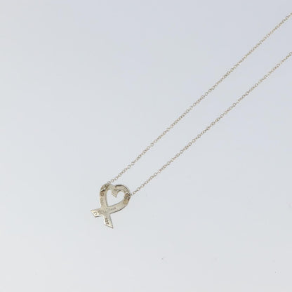 Tiffany & Co. Paloma Picasso Loving Heart Pendant Silver 925, Silver, Silver, Necklace