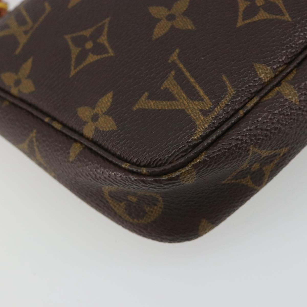 Louis Vuitton Pochette Accessoires NM Monogram Canvas, Brown, Canvas, Clutch