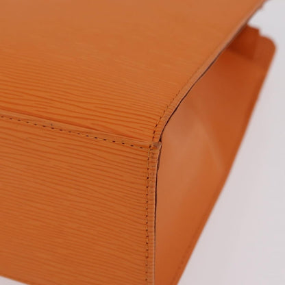 Louis Vuitton Croisette Damier with Braided Detail, Orange, Leather, Tote Bag