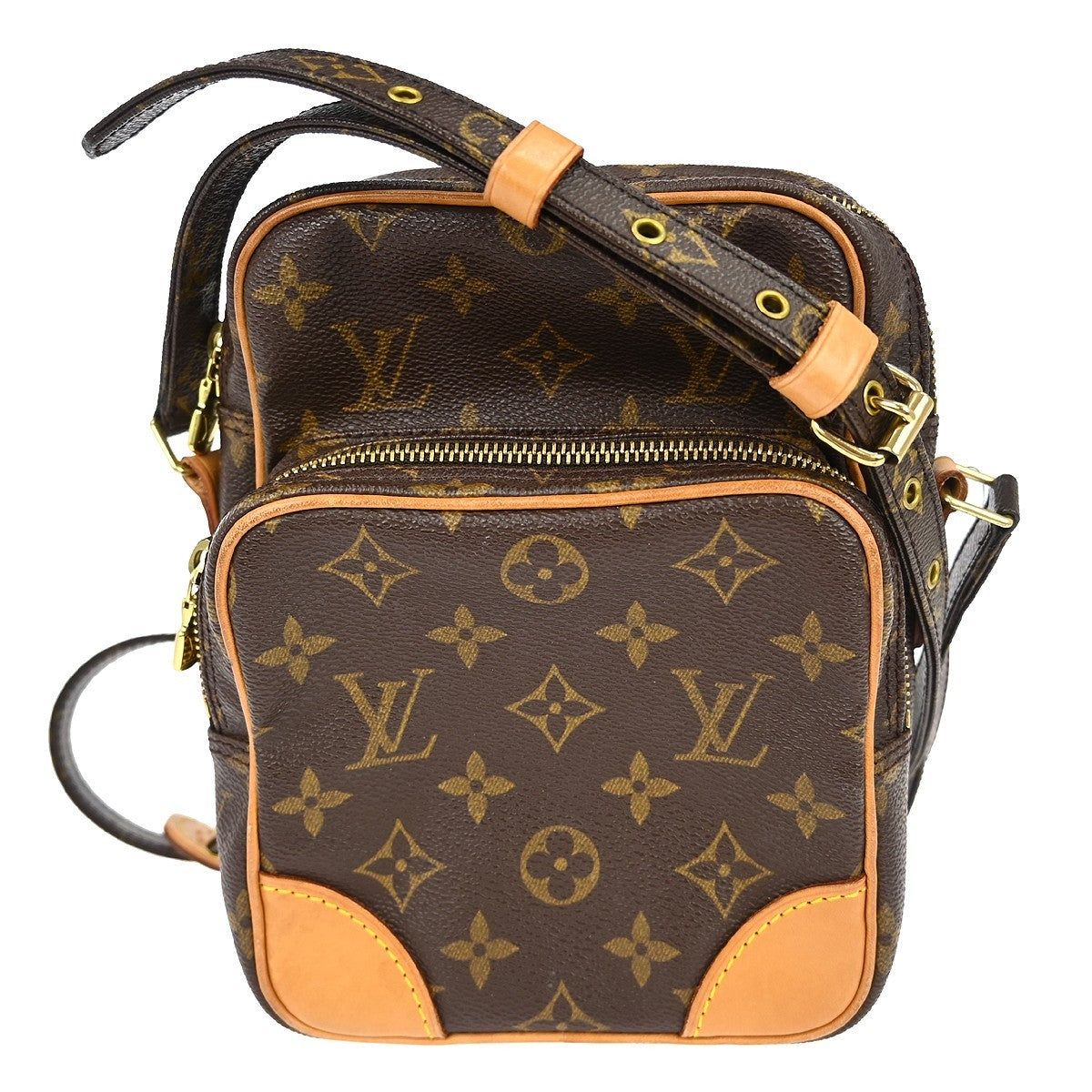 Louis Vuitton Amazone Monogram Canvas, Brown, Canvas, Shoulder Bag