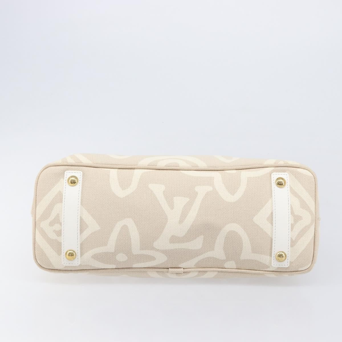 Louis Vuitton Tahitienne Cabas Canvas, Beige, Canvas, Tote Bag