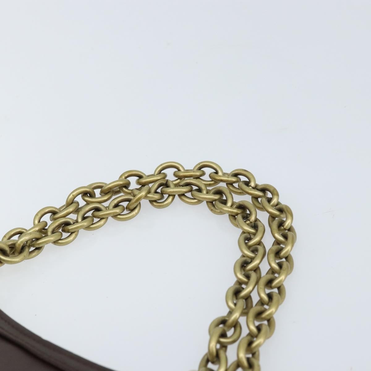 Bottega Veneta Chain Handle Canvas, Pink, Leather, Handbag