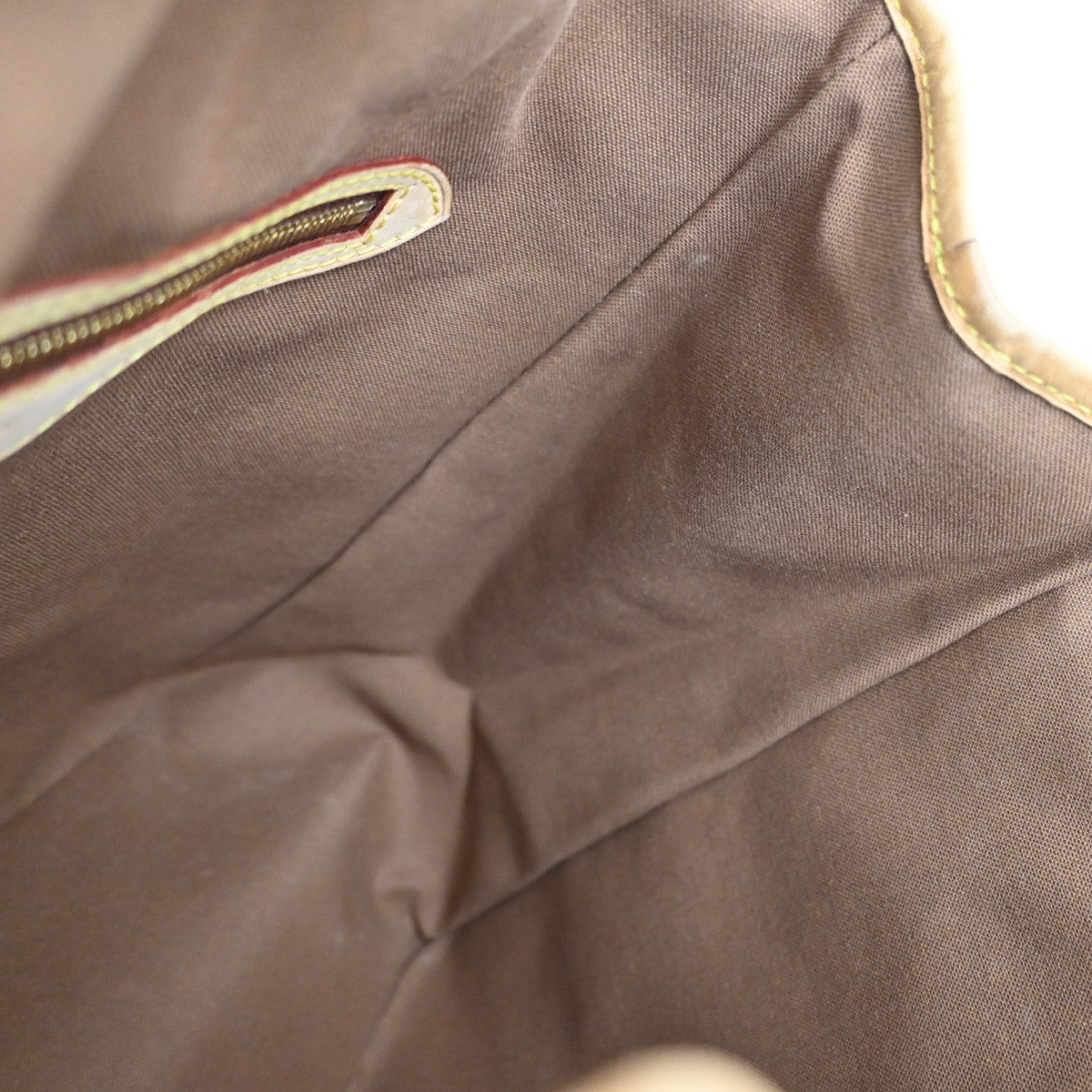 Louis Vuitton Batignolles Monogram Canvas, Brown, Leather, Tote Bag