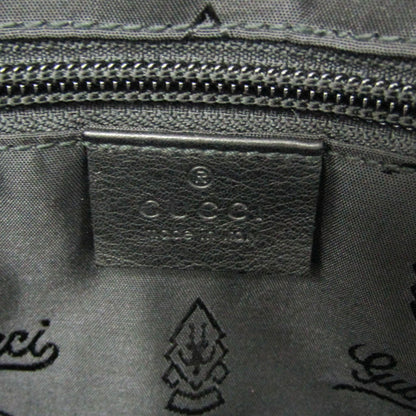 Gucci Convertible Briefcase Guccissima Leather, Black, Leather, Briefcase