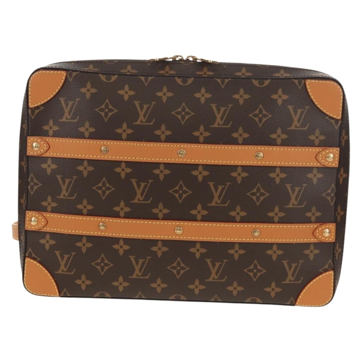 Louis Vuitton Soft Trunk Messenger Monogram Canvas, Brown, Canvas, Shoulder Bag