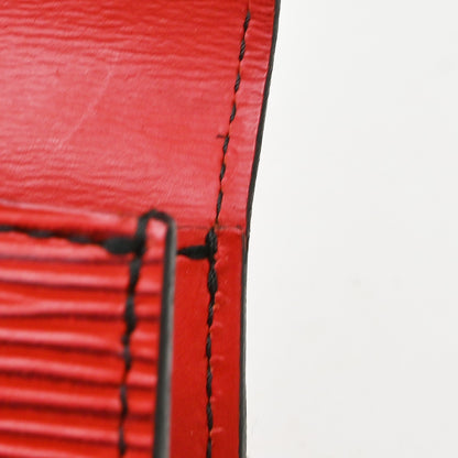 Louis Vuitton Tilsitt Bum Epi Leather, Red, Leather, Handbag
