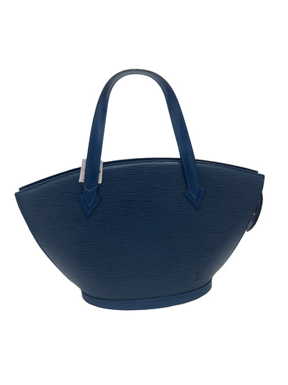 Louis Vuitton Saint Jacques Handbag Epi Leather, Blue, Leather, Handbag