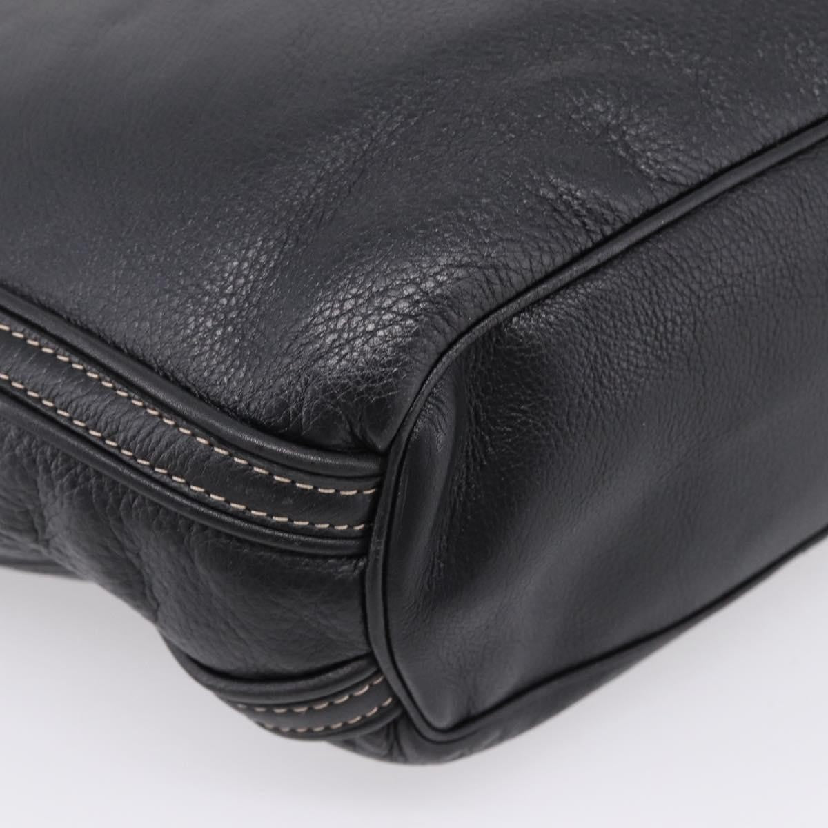 Loewe Shoulder bag Leather, Black, Leather, Shoulder Bag