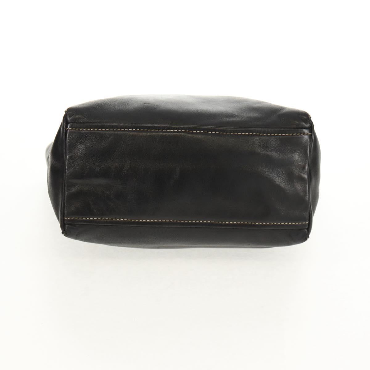 Prada Nappa Acciaio Tote bag, BLACK, LEATHER, Tote bag