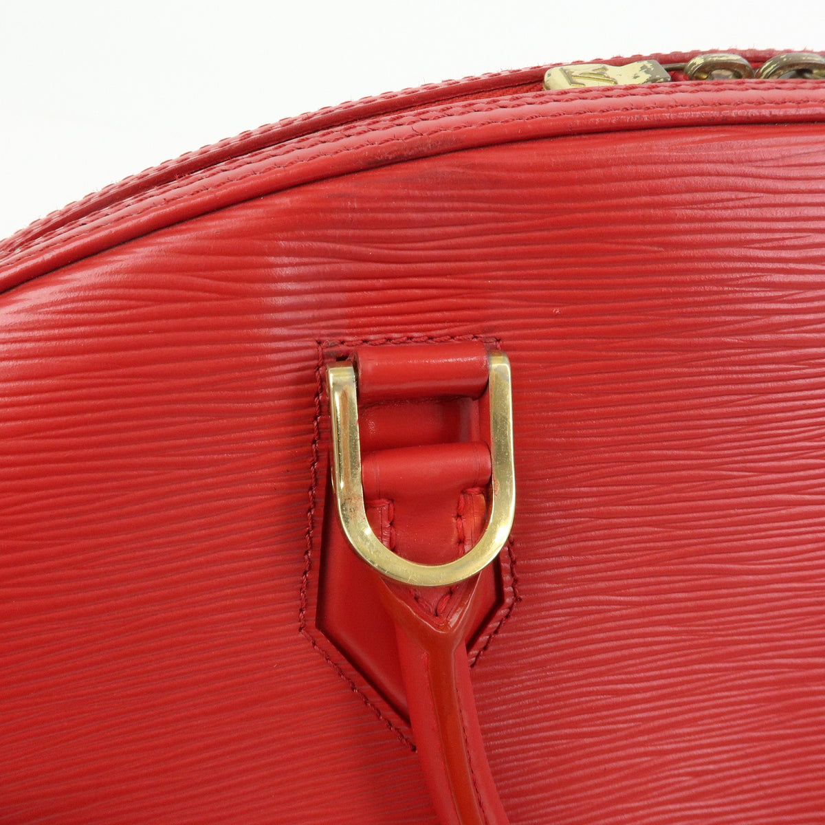 Louis Vuitton Jasmin Epi Leather, Red, Leather, Handbag