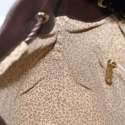 Cartier Panthère Shoulder Leather, Brown, Leather, Shoulder Bag